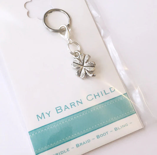 MY BARN CHILD BRIDLE CHARMS - PETITE CLOVER