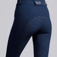 Premier Equine UK Leora Womens Gel Full Seat Riding Breeches Navy 24"/UK8