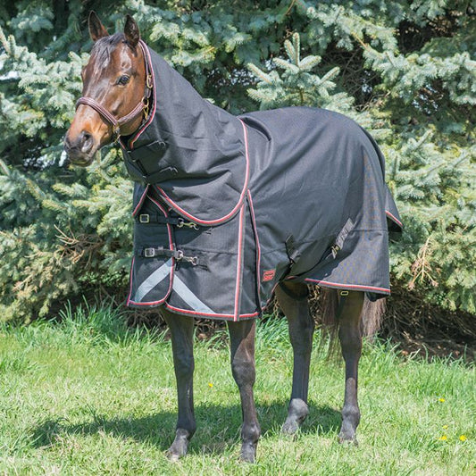 Canadian Horsewear Magnum Diablo 0g Rainsheet - Liner Compatible - Size 81" - Black