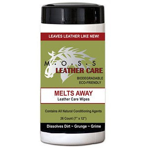 MOSS Melt Away Leather Wipes