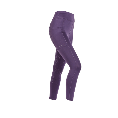 Shires Aubrion Shield Winter Tights - Purple - L or XL - Clearance Reg $126.00