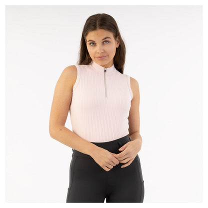 BR Half-Zip Sleeveless Shirt Ladies - Kirsten - Lotus - Limited Edition