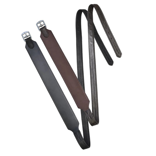 Total Saddle Fit Stability Stirrup Leathers™ - Brown - 48 inch