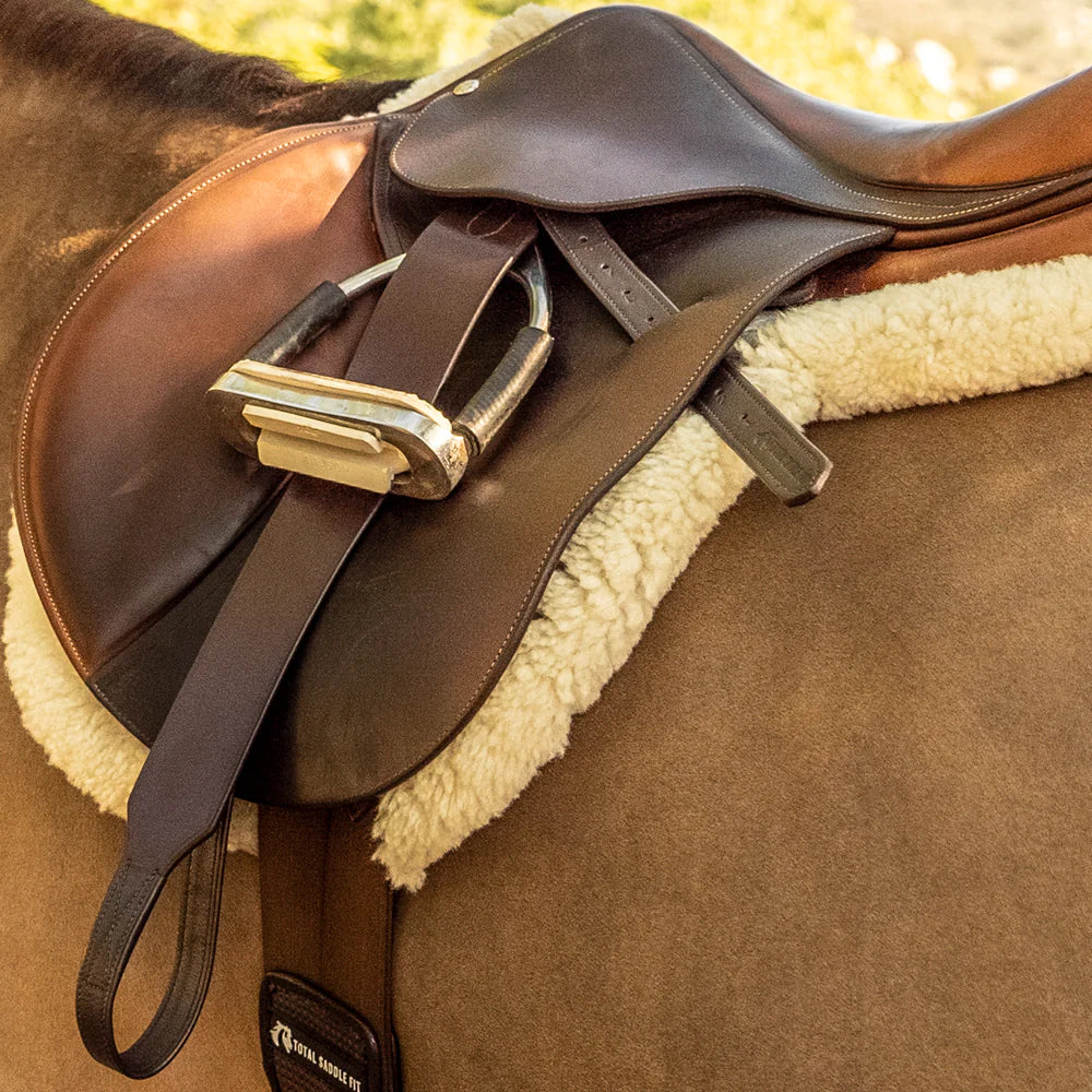 Total Saddle Fit Stability Stirrup Leathers™ - Brown - 48 inch