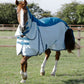 Premier Equine UK Buster Stay-Dry Mesh Air Fly Rug with Surcingles Blue 6’6”/78”