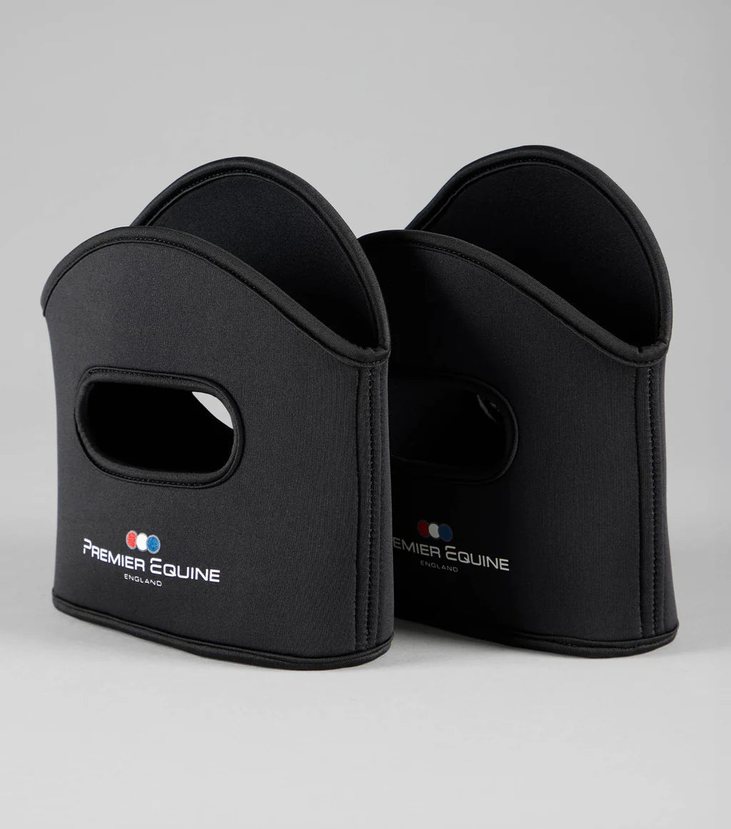 Premier Equine UK Stirrup Covers - Black