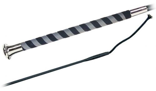 Fleck Dressage Whip with 2-Tone Nubuck Grip - 120cm -  *CLEARANCE* reg $109