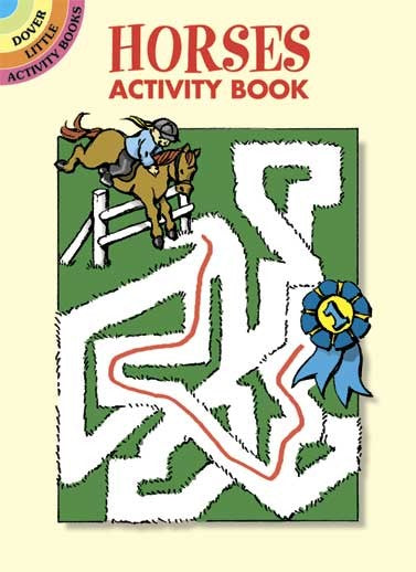 Horses Activity Booklet *CLEARANCE* reg $5