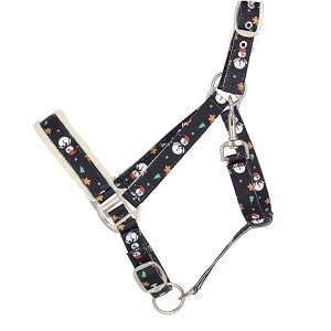 QHP Christmas Halter - Snowman - Cob