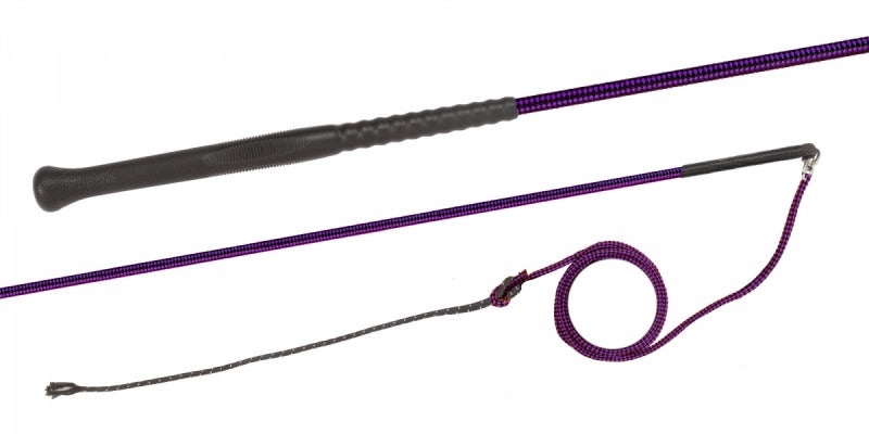 Fleck ERGO-Grip 2-Piece Lunge Whip - Purple