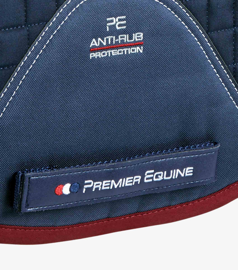 Premier Equine UK Saddle Pad Close Contact Euro Cotton Dressage Full