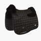Premier Equine UK Atlantis Close Contact Satin Wool Dressage Square Black/Black Wool/Full