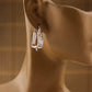 Designs by Loriece - Silver Western Stirrup Earrings