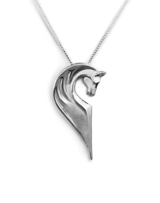 Designs by Loriece - Spirit Horse with Eagle Wing Necklace