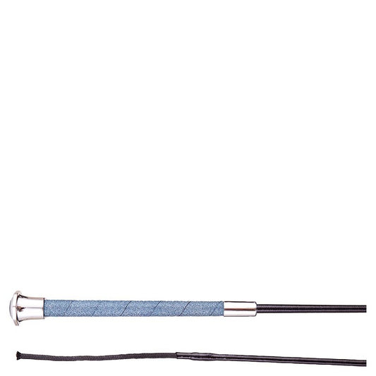 BR Dressage Whip Libra - Sapphire/Silver