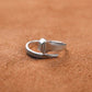 Designs by Loriece - Adjustable Horseshoe Nail Ring - Size 6.5