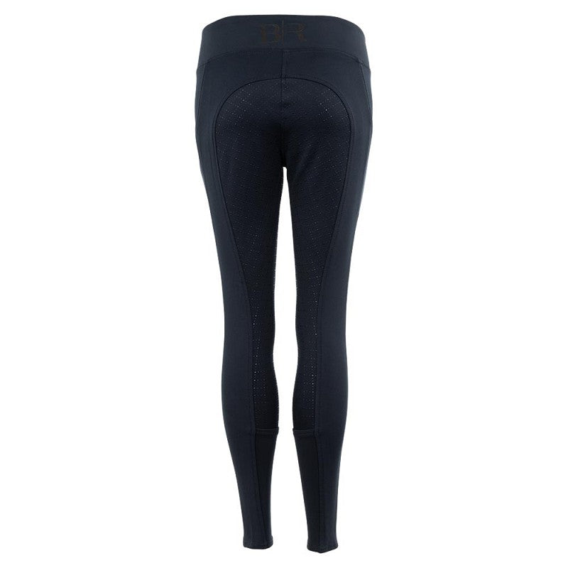 BR Winter Riding Tights Bliss Ladies Silicone Seat - Size Euro 36(US 28) - Total Eclipse (Navy)  - Limited Edition