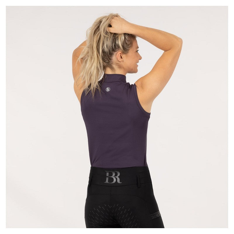 BR Half Zip Sleeveless Shirt Cocco Ladies - Nightshade - Limited Edition