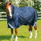 Premier Equine UK Buster 40g Turnout Rug with Classic Neck Cover Navy 6’9”/81”