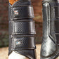 Premier Equine UK Carbon Air-Tech Single Lock Brushing Boots Black