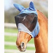 Shires DELUXE FLY MASK WITH EARS Clearance! Royal Blue (Cob & Pony)