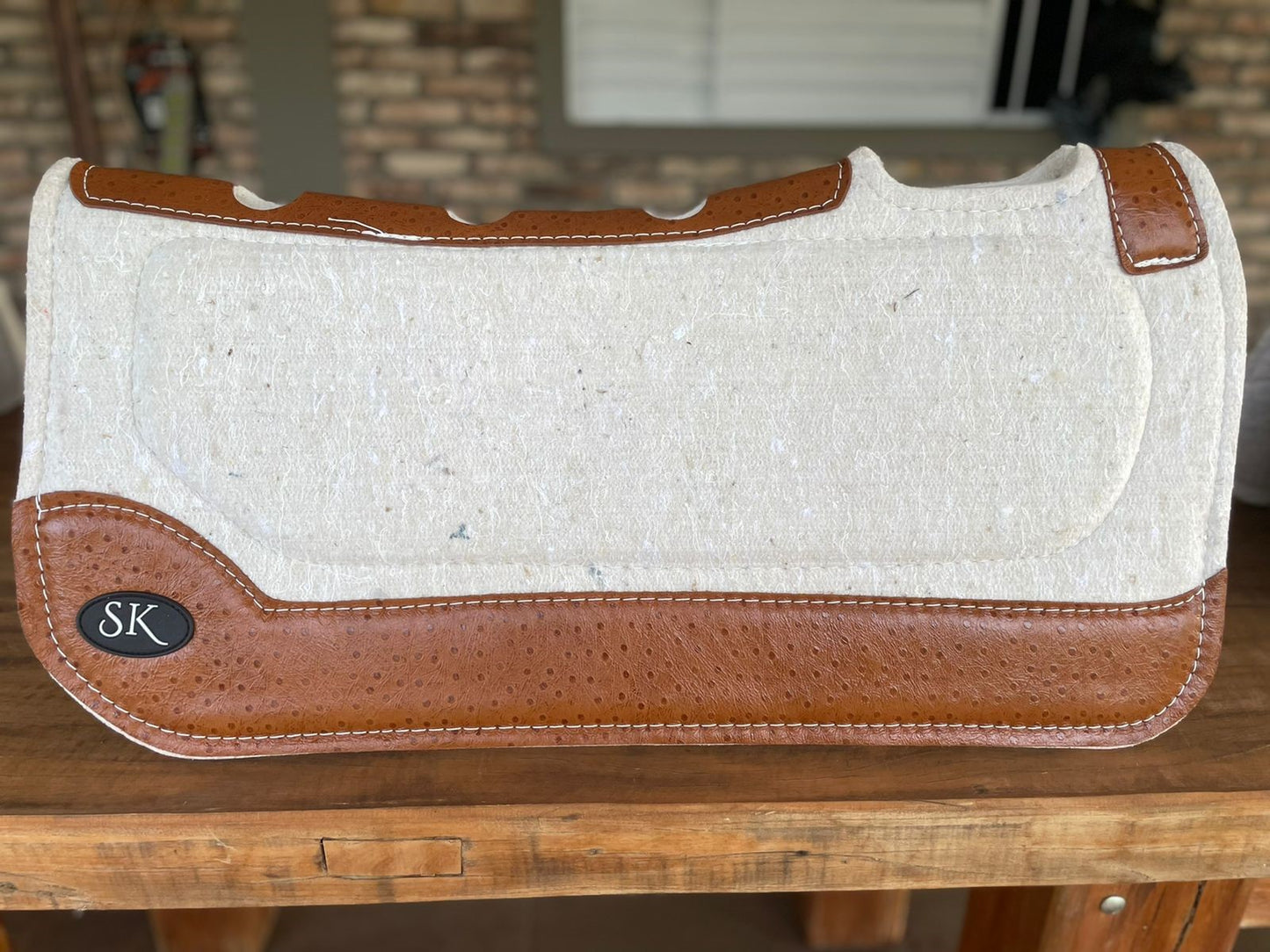 SK Equine Spinal Relief Western Pad