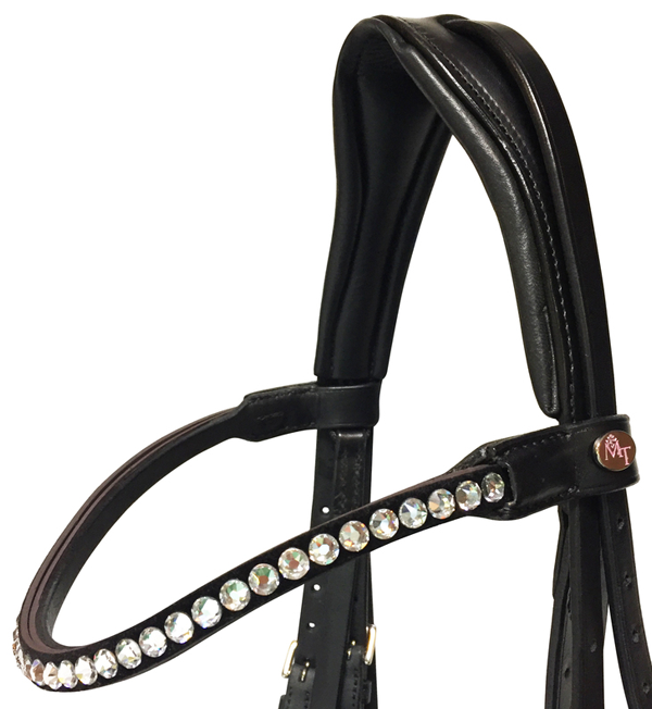 Stübben SWITCH BRIDLE – (Switches from Snaffle to Double!) MAGICTACK - Full Size Black